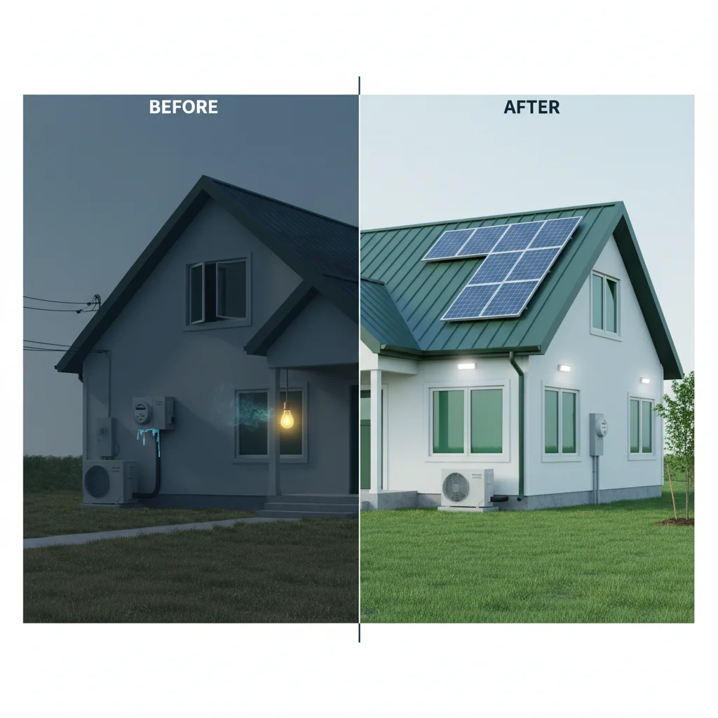Energy Audit Before And After Savings - hero image