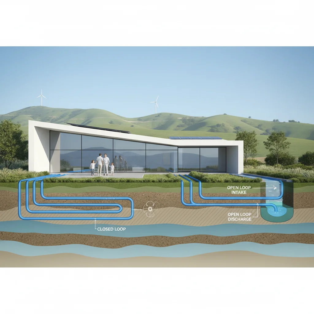 Geothermal Closed Loop Vs Open Loop California