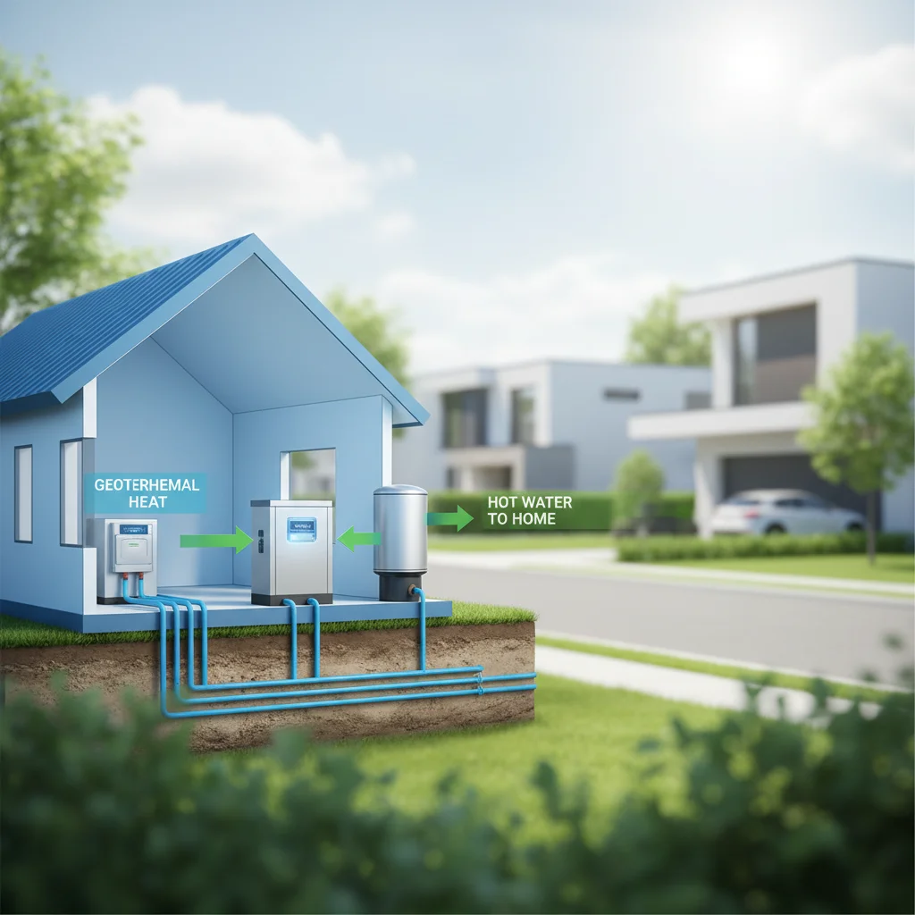 Geothermal Desuperheater Water Heating