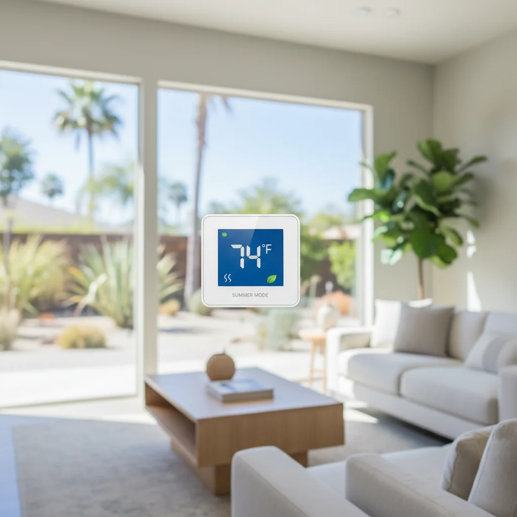 How To Set Smart Thermostat For Summer In California