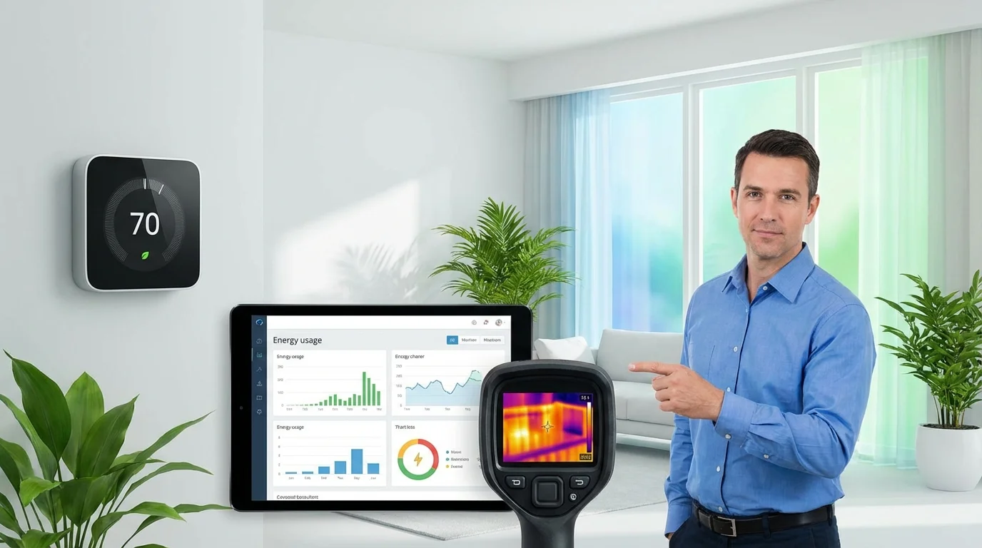 Smart Thermostat Energy Audit Impact