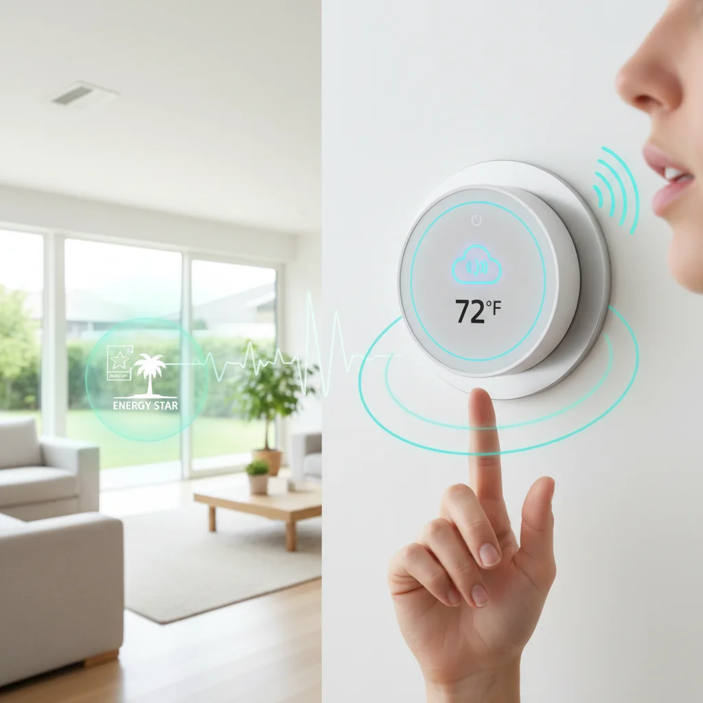Smart Thermostat Voice Control