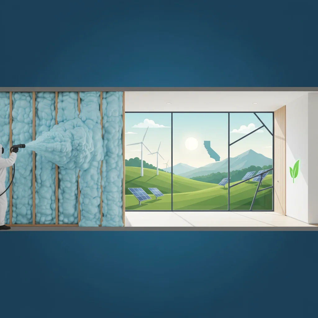 Spray Foam Insulation Rebates California