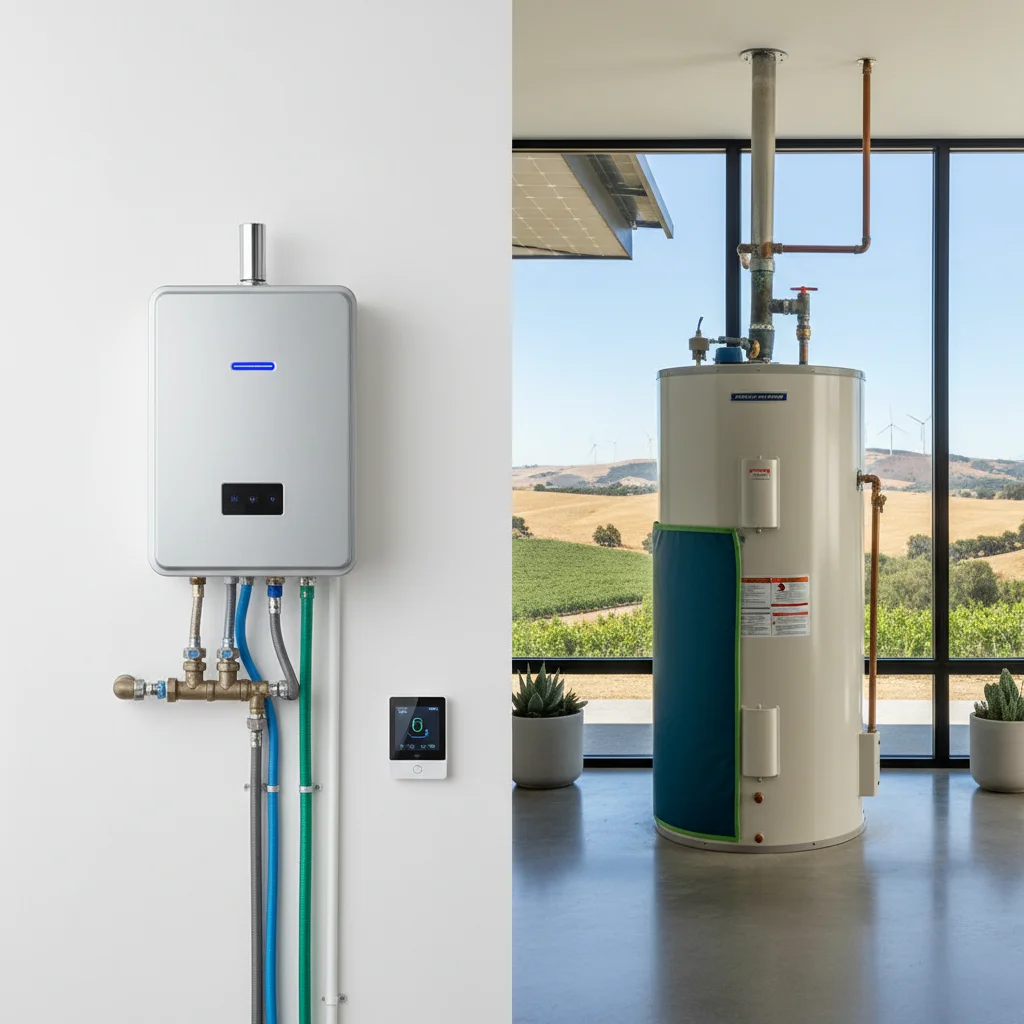 Tankless Vs Tank Water Heater Central Valley