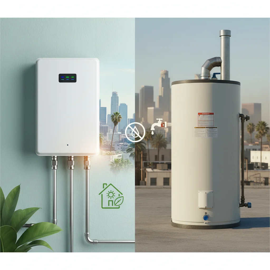 Tankless Vs Tank Water Heater Los Angeles