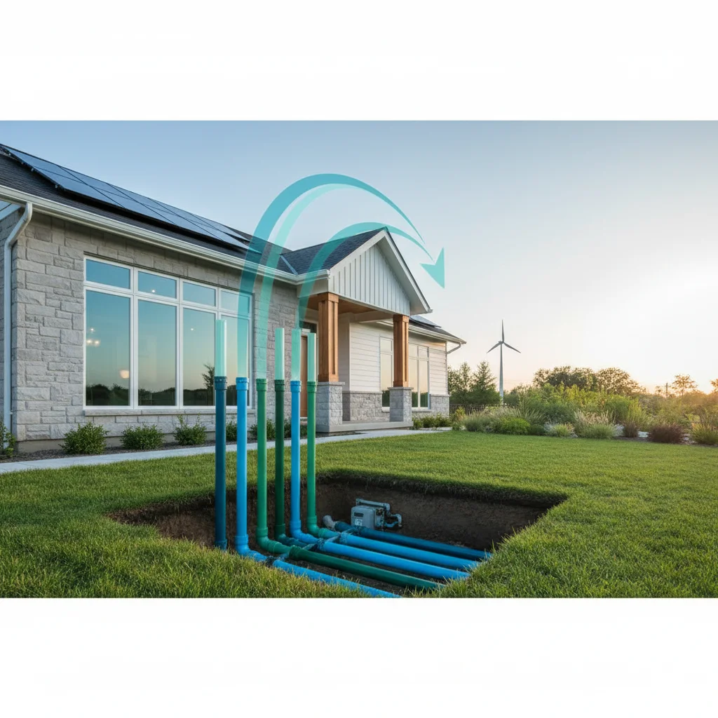 Vertical Loop Geothermal System